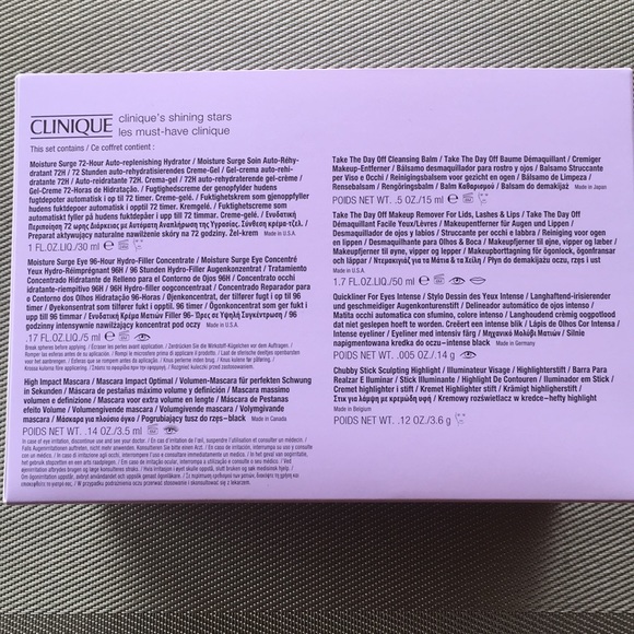 NWOT - Clinique Gift Set - Picture 3 of 3